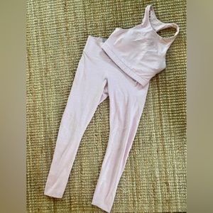 Outdoor Voices pink set